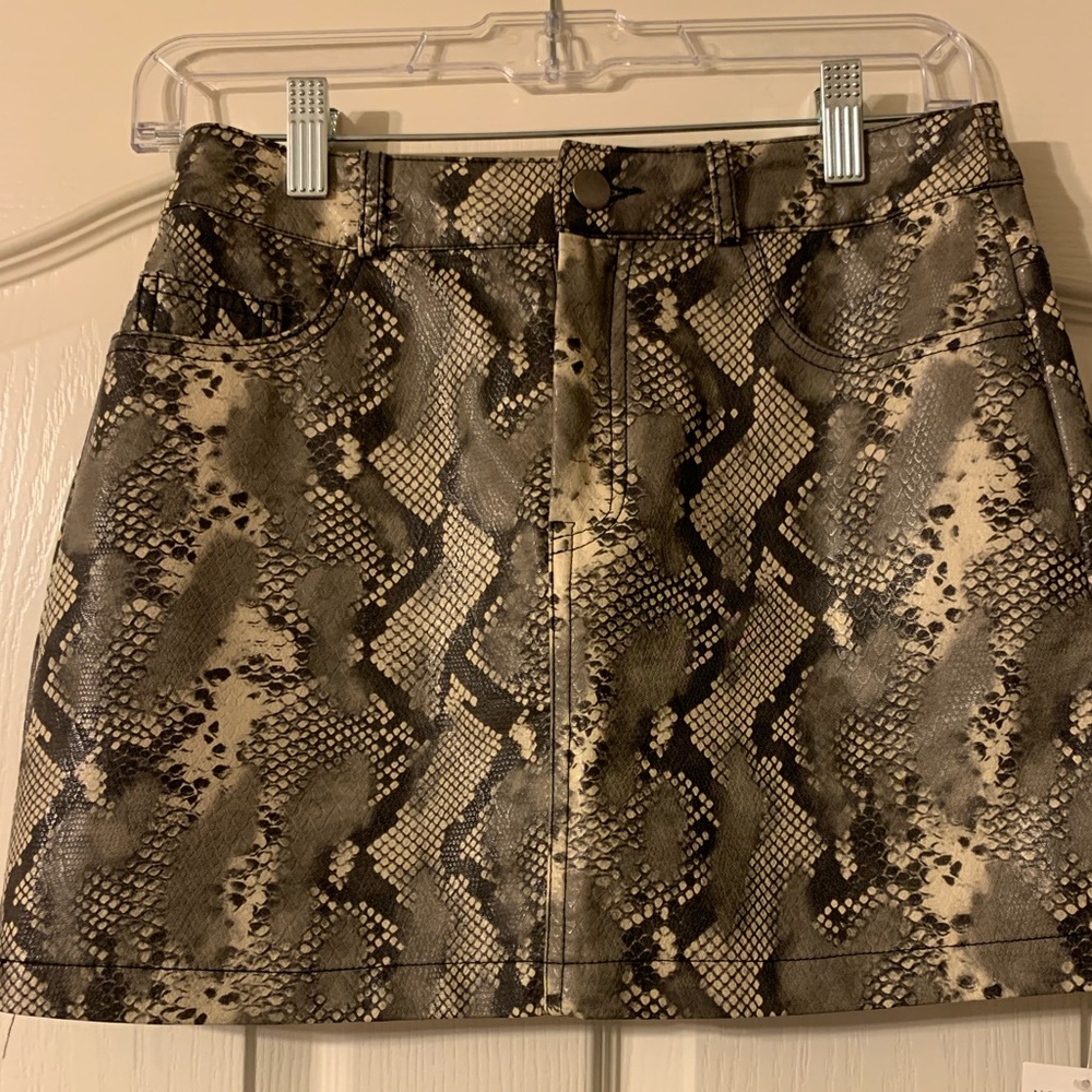 Nordstrom animal print skirt